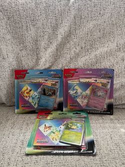 Pokemon Prismatic Evolutions Tech Sticker Collection [Set of 3]