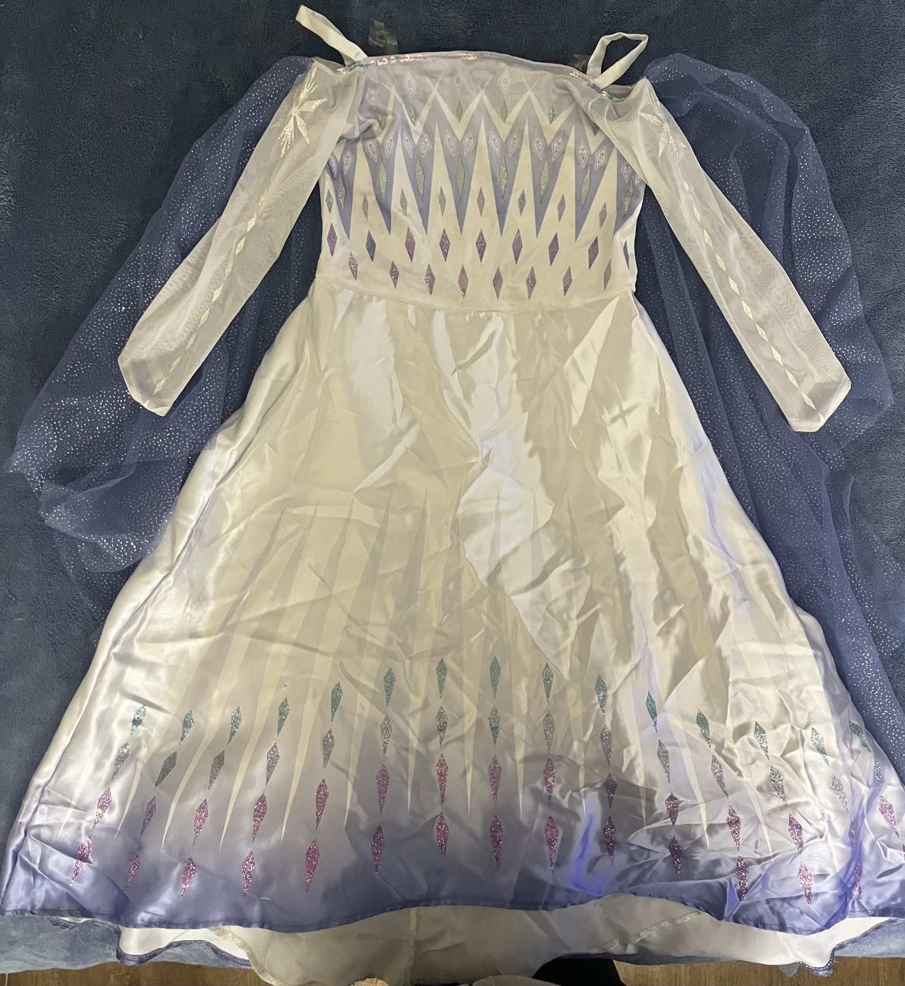 Frozen 2 Elsa Costume Size Small 4-6x