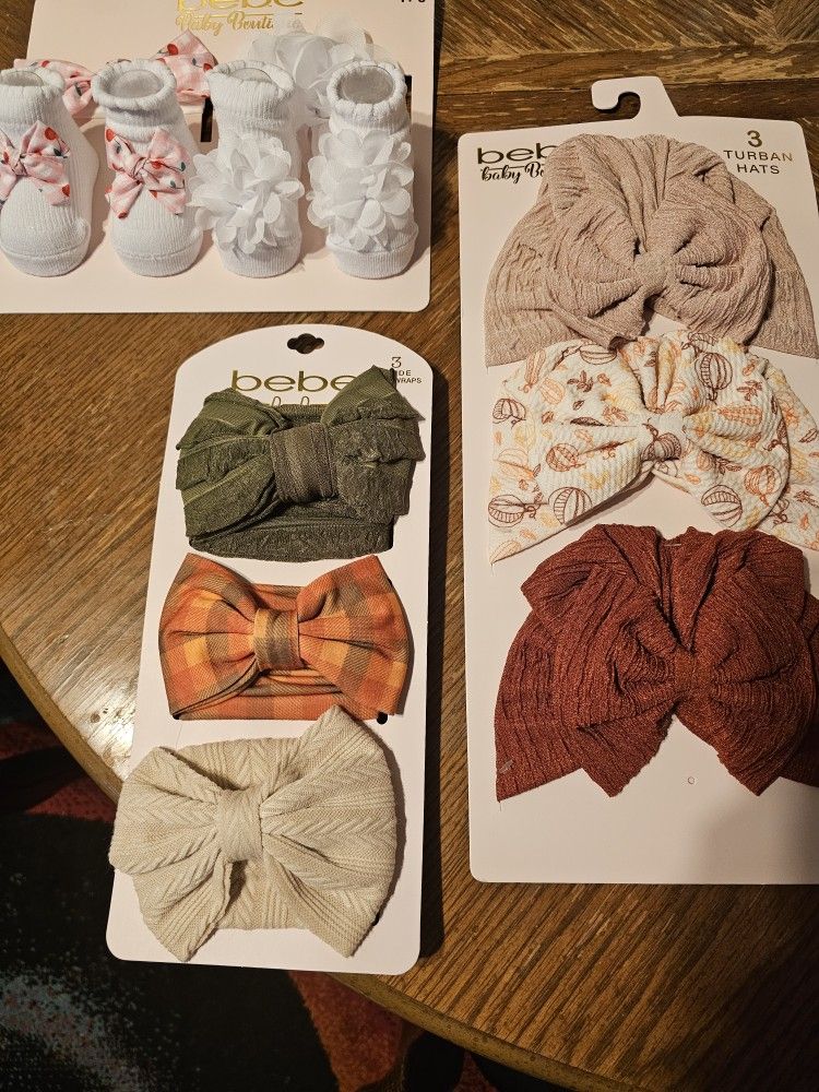 BeBe BABY ASSESORIES BOWS HEADBANDS AND MUCH MORE