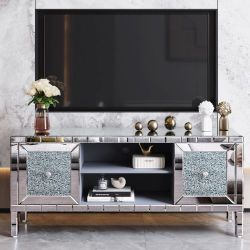 Mirrored TV Stand