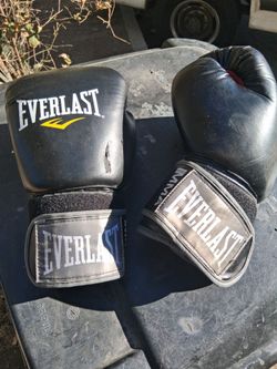!! Boxing  Gloves  Has Some Wear to Them 12 OZs
