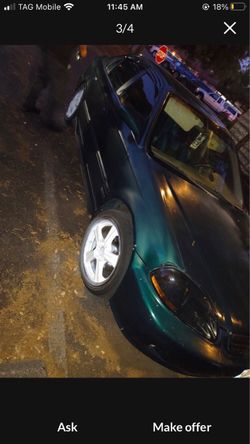 2000 Honda runs and drives the tags are super behind