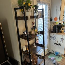 5 Tier Bookshelf/display Shelf