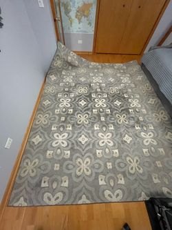 Gray Area Rug size 8x10