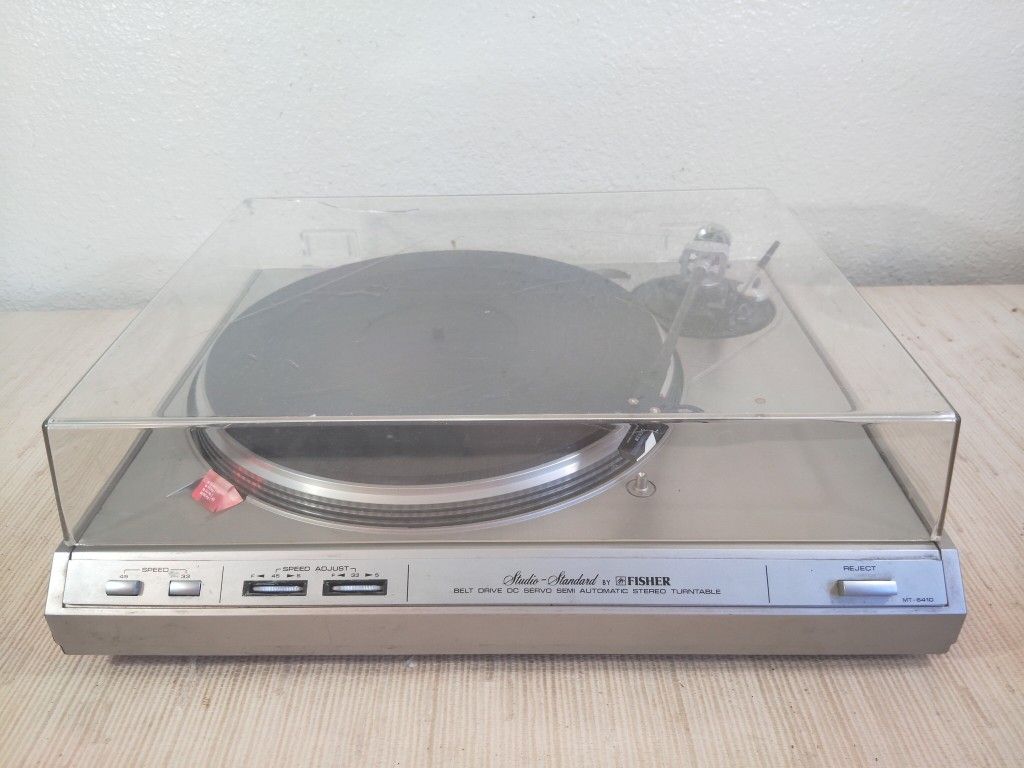 Fisher MT-6410 Turntable Vintage Japan 1984