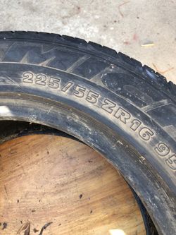1 only 225/55/ZR16