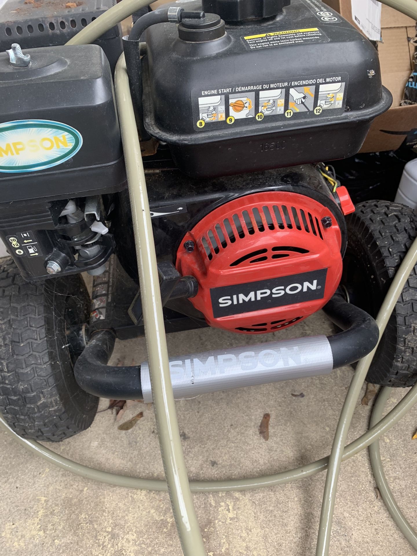 simpson-3000-psi-pressure-washer-for-sale-in-dover-de-offerup