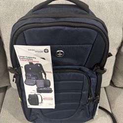 New Swiss Tech Expandable Backpack 