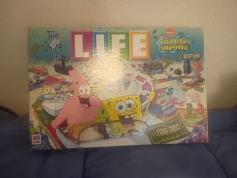 The game of life SpongeBob SquarePants edition (Check the desk)
