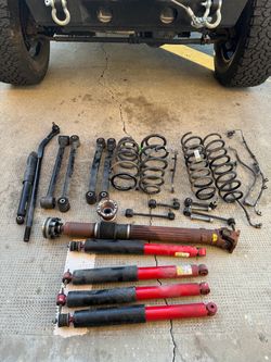 Jeep wrangler jk suspension/driveshaft