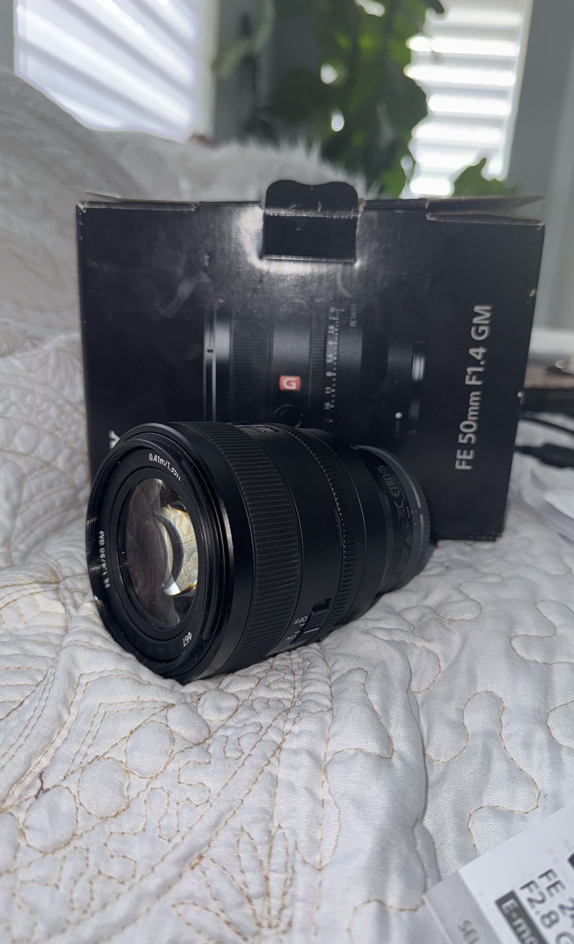 Sony FE 35mm f/1.4 GM Lens - Like New / Excellent Condition