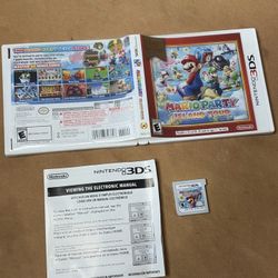 Mario Party: Island Tour (Nintendo 3DS, 2013) CIB Tested