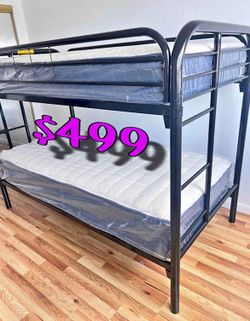 New bunk bed twin/twin