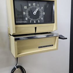 Vintage Time Clock 