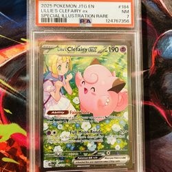 Lillie’s Clefairy Ex Psa 7