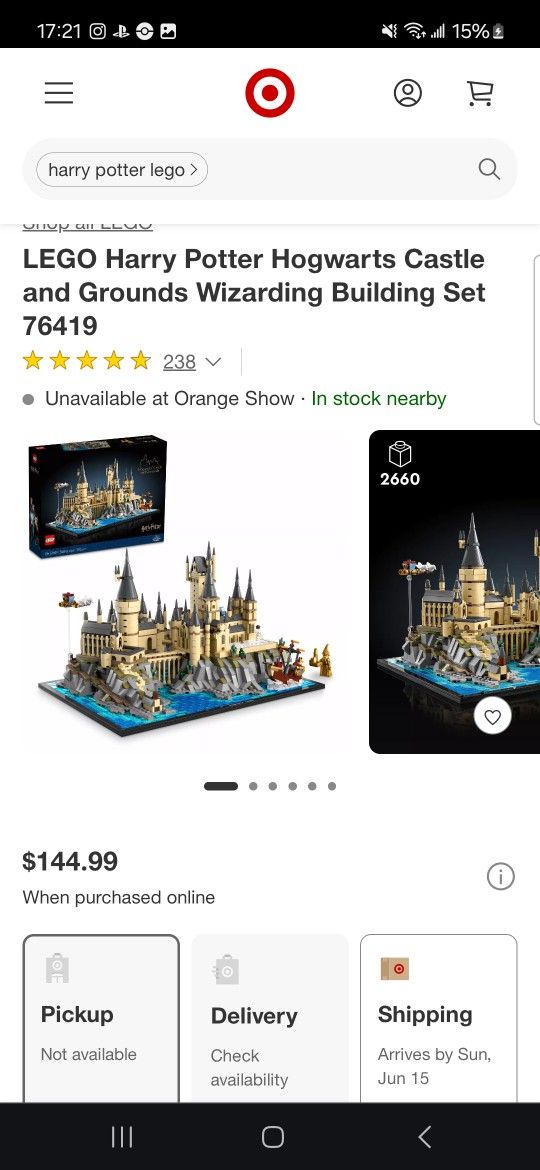 Harry Potter Lego