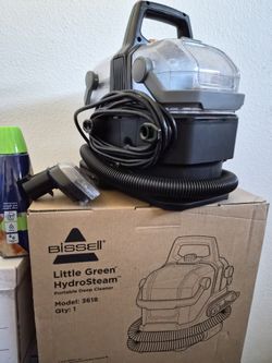 "Little Green" Portable Bissell Hydro Steam Cleaner