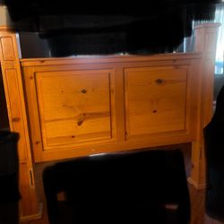 Queen Size Bed Frame Solid Wood Very Heavy 