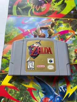 The Legend of Zelda: Ocarina of Time Nintendo 64 Game Cartridge