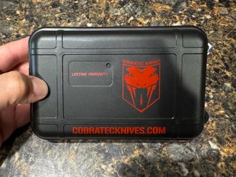 OTF COBRATEC LARGE PRAXIS BLACK DAGGER