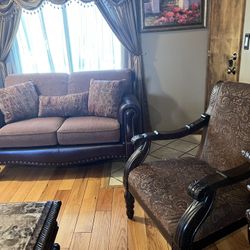 Sofa,loveseat, 2 Matching Chairs.