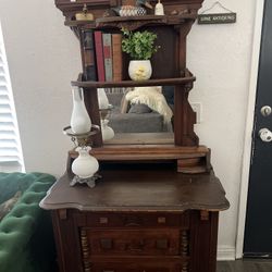 Vintage Wooden Dresser 