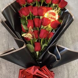 24 Roses Bouquet 🌹 