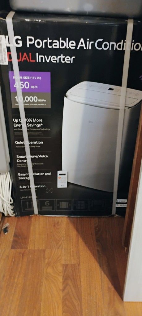 LG 3-in-1 Unit: A/C, Fan, & Dehumidifier