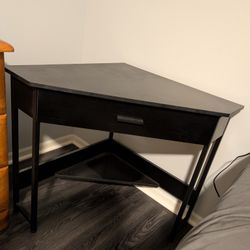 ODK Corner Desk (Black) Dimensions 28.3"D x 28.3"W x 30"H