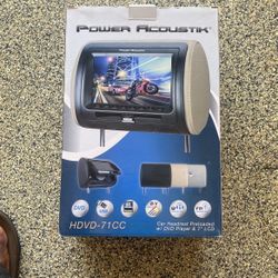 Car Headrest Preloaded 