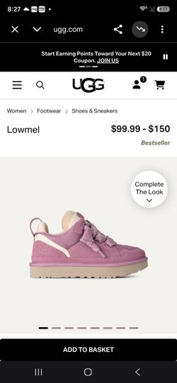 Lowmel UGG*s (pink women's sz5)