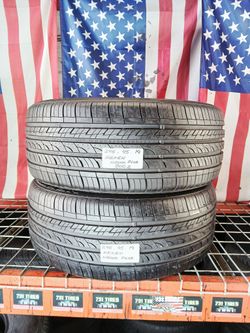 ✅ 2 NICE USED TIRES 245/45ZR19 NEXEN N-PRIZ N5000 ULTRA HIGH PERFORMANCE USED LIKE NEW TIRES 245 45 19