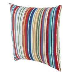 Hampton Bay Classic Stripe Outdoor Throw Pillow (Set of 2)