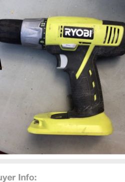 New Ryobi drill tool only