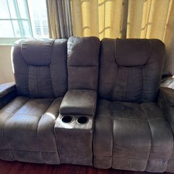 Love Seat And Sofa $25 For Both