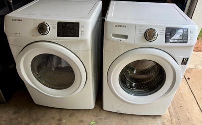 Samsung VRT washer and dryer set