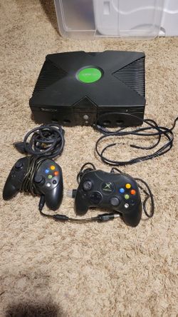 Original xbox console