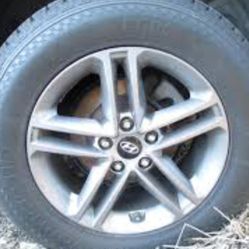 Genesis Wheels Kona Accent Tucson Hyundai Elantra Rims 