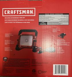 BRAND NEW NEW NEW NEW CRAFTSMAN 1500 Lumen Work Light for Sale