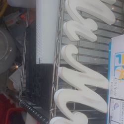 Mr Mrs Wedding Sign & Flower Girl Basket 