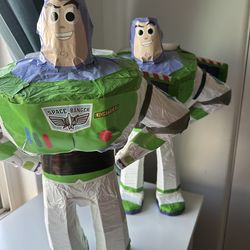 Toy Story Buzz Lightyear pinata birthday party