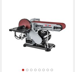 belt and disc sander