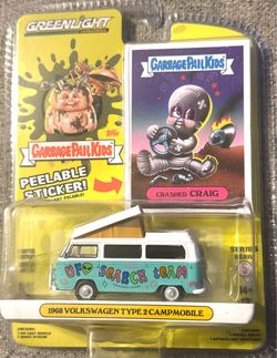 2023 Greenlight Garbage Pail Kids Series 5, 1968 Volkswagen Type 2 Campmobile