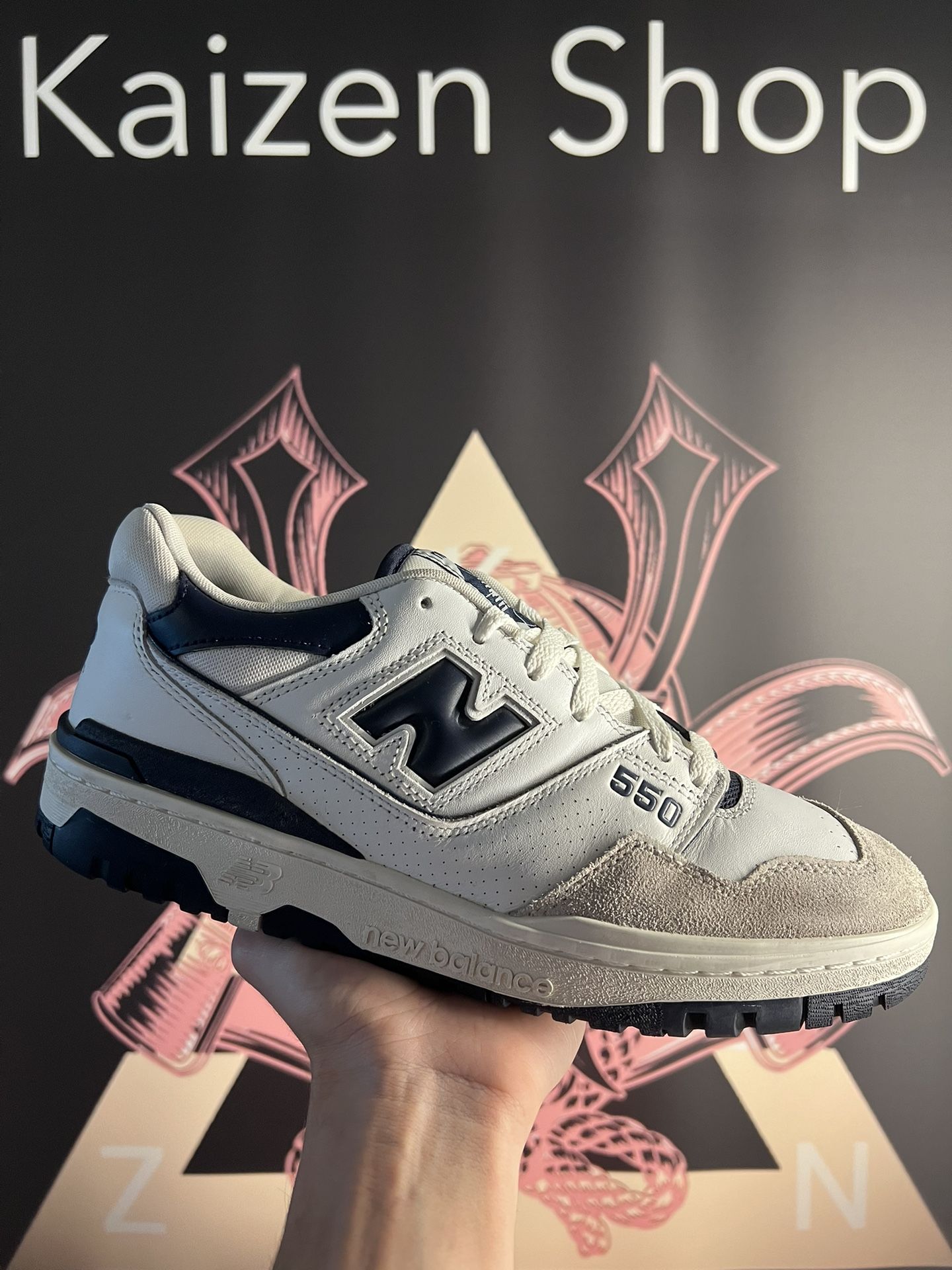 New Balance 550 “Navy Blue” (Size 10M) BB550WA1 VNDS OG All