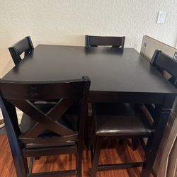 Black Table And Chairs