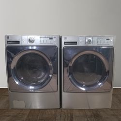 🎊6 Months Warranty🎊 Front Load Kenmore Washer And Electric Dryer 