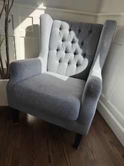 Luxurious Wingback Chair