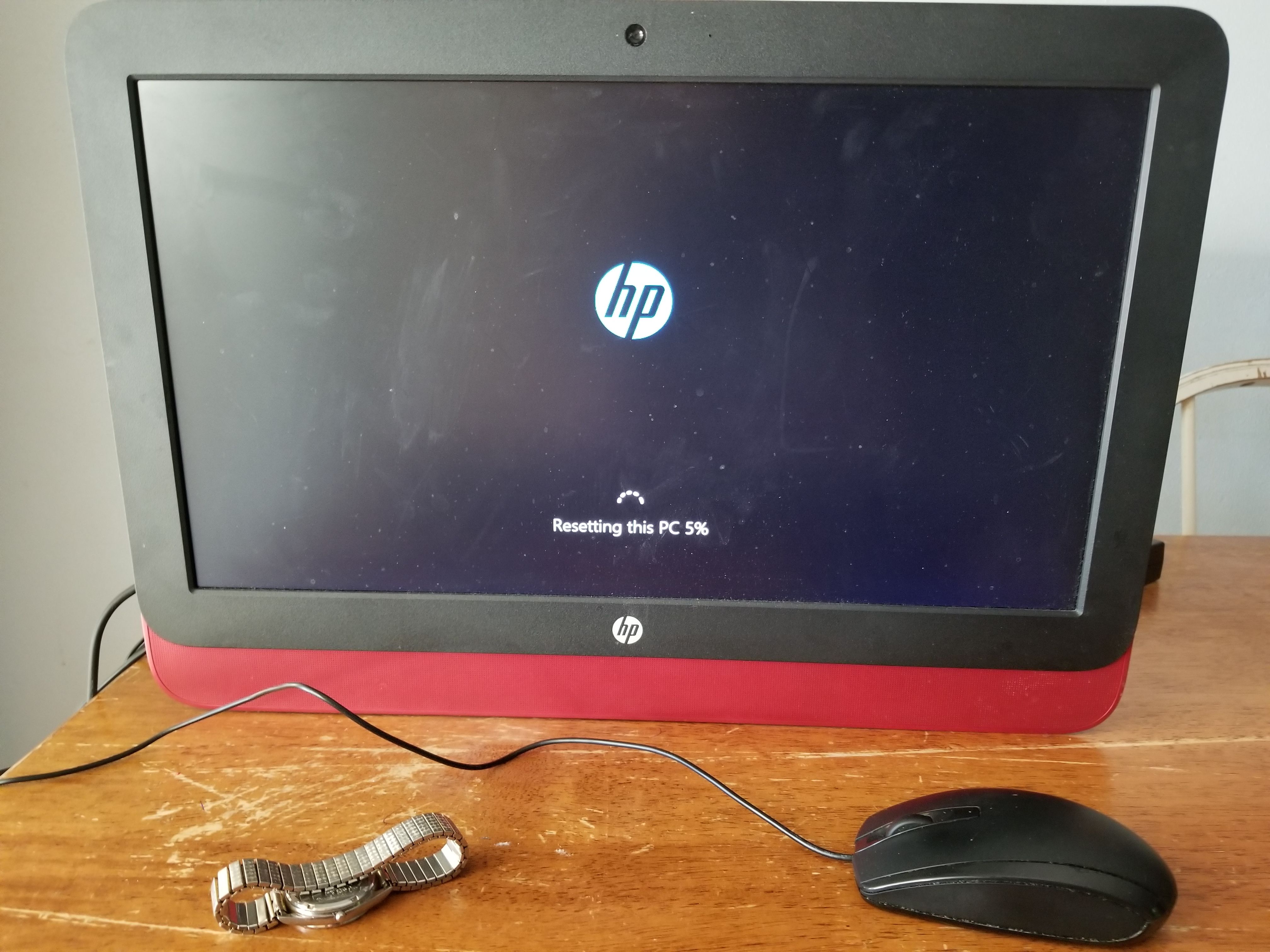 Hp PC desk top all in one 20-r118 with printer scanner combo