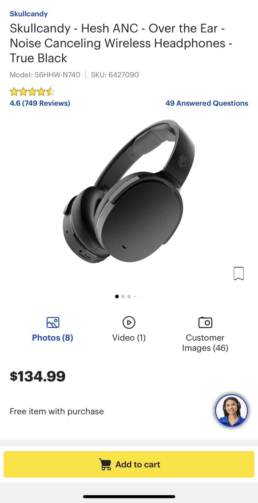 !!! Skullcandy HESH ANC NOISE CANCELING !!!