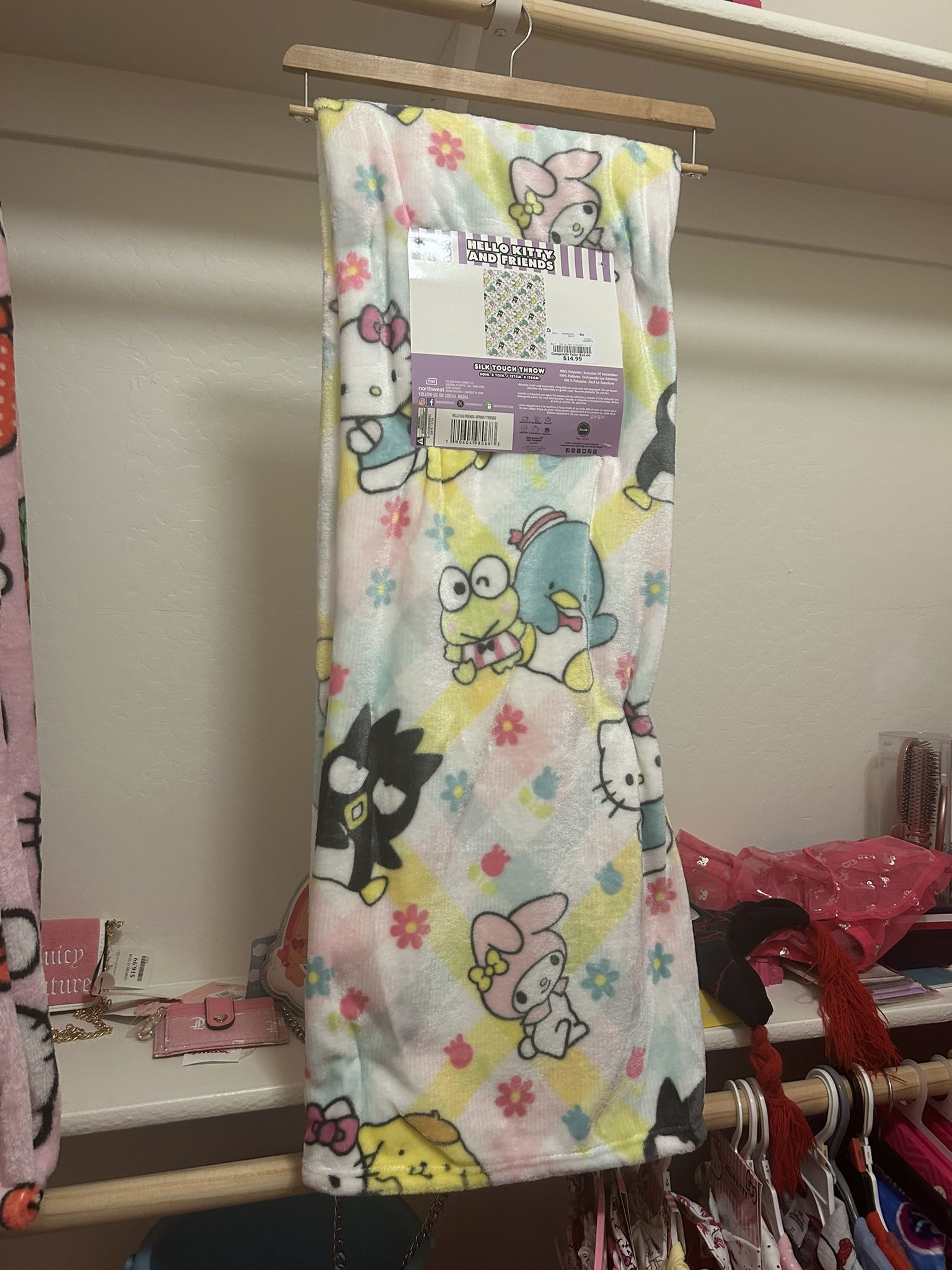 Hello Kitty And Friends Blanket